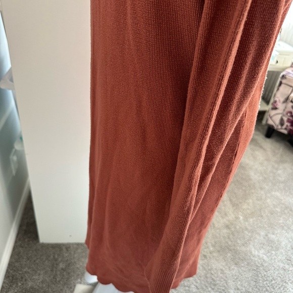 Tea n Rose Warm Brown Knit Cardigan - Picture 4 of 8